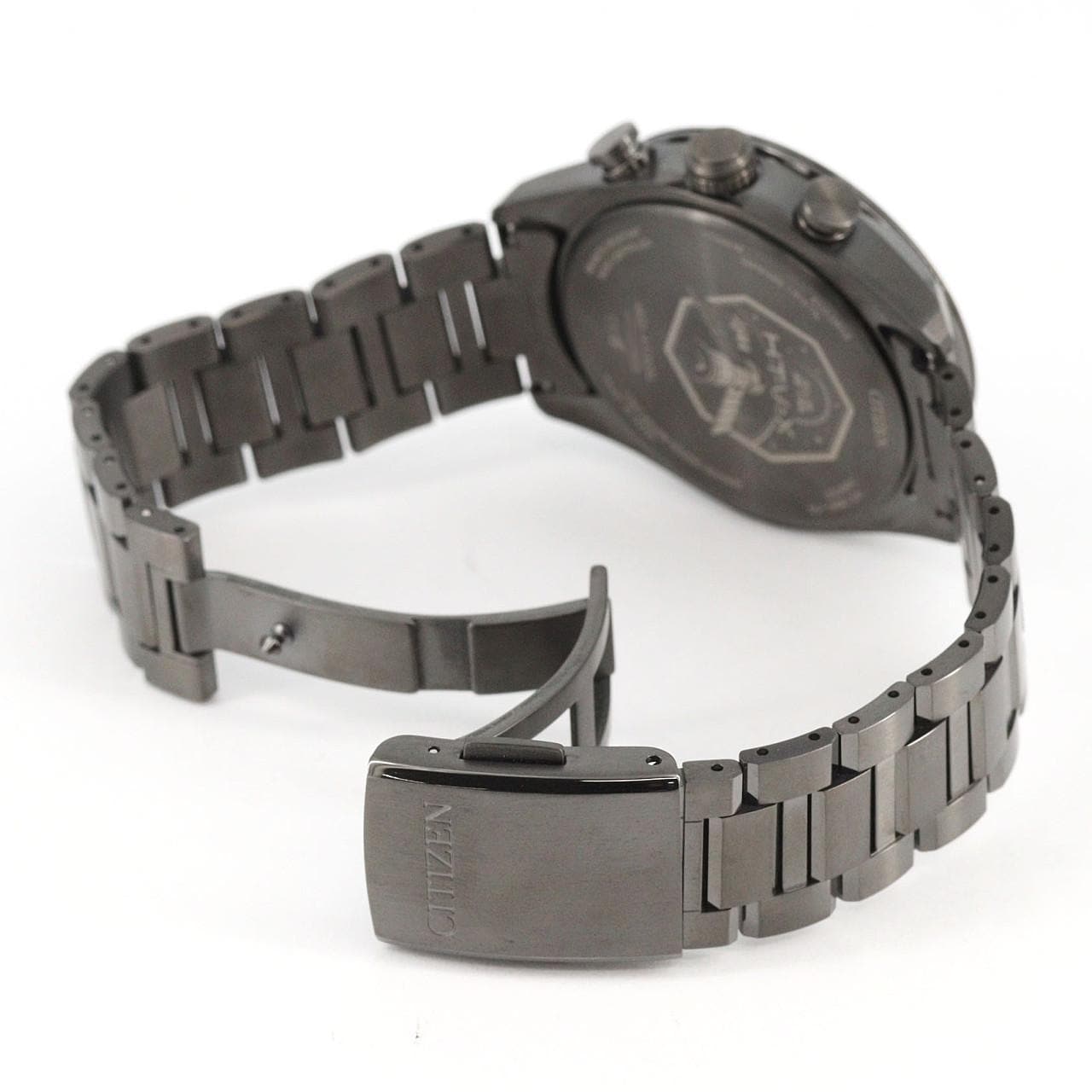 シチズン アテッサ JAXA ラベル HTV-X 電波時計 LIMITED H800-A1CN20L/AT8289-67E TI ソーラークォーツ