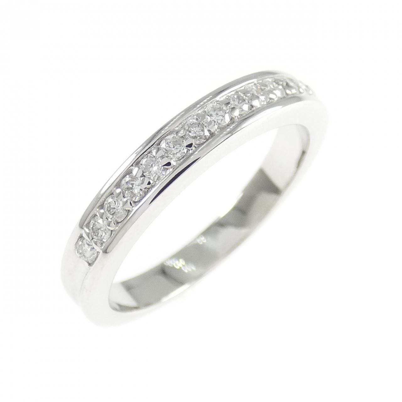 K18WG ダイヤモンド リング