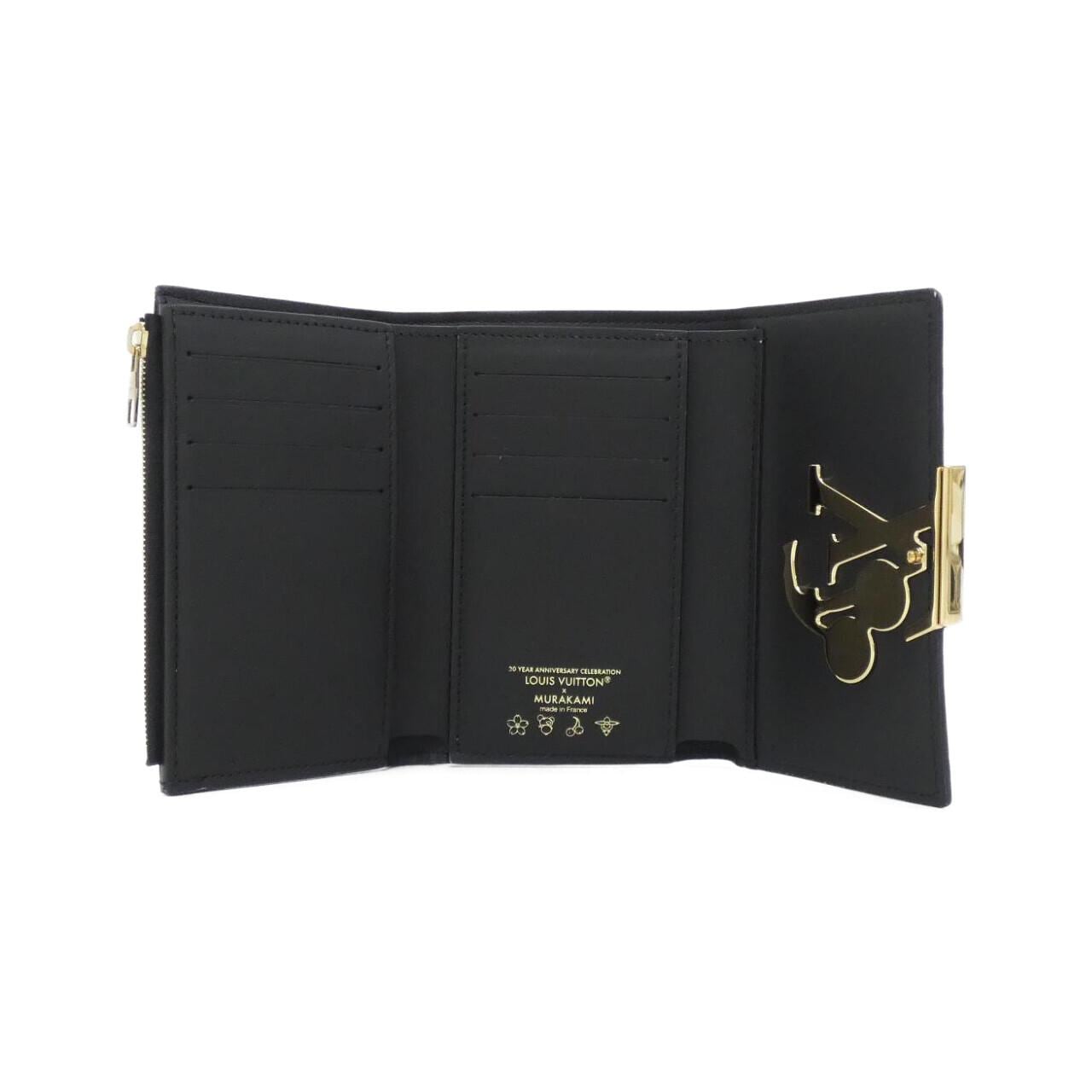 ルイヴィトン (LV x TM) ポルトフォイユ カプシーヌ コンパクト M22889 財布