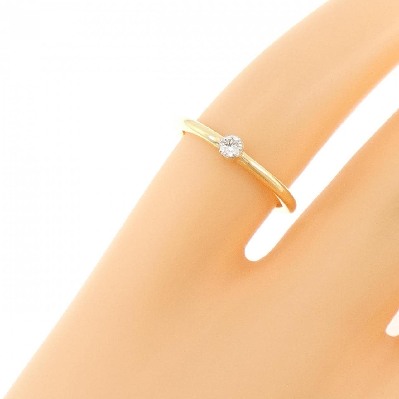 アーカー ダイヤモンド ピンキーリング 0.05CT