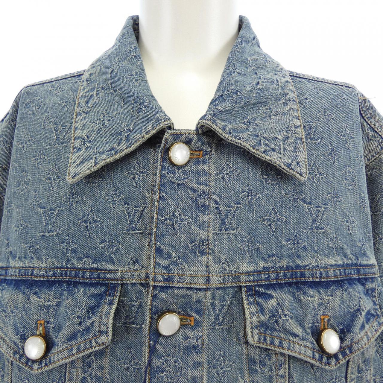ルイヴィトン LOUIS VUITTON モノグラムジャカードデニムジャケット HRA79WUZD デニムジャケット