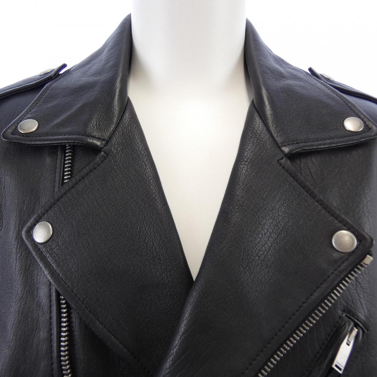 サンローラン SAINT LAURENT 822089 YCOQ2 レザーライダースジャケット