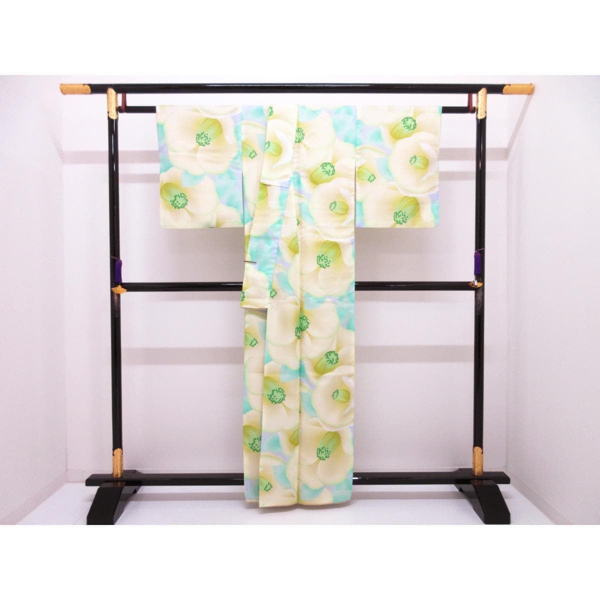 化繊　小紋　身丈Ｓ寸