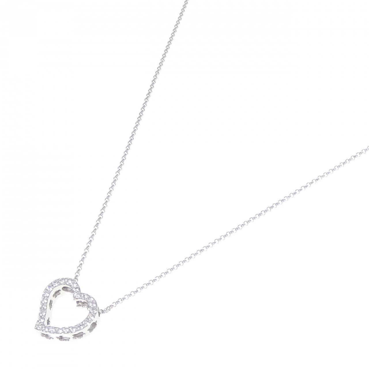 ポンテヴェキオ ハート ネックレス 0.38CT