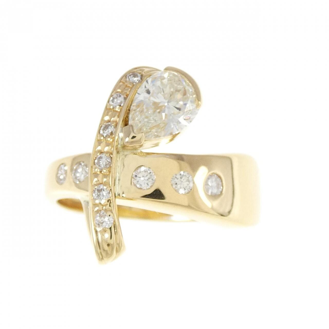 K18YG ダイヤモンド リング 1.00CT