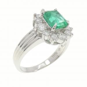 PT エメラルド リング 1.07CT