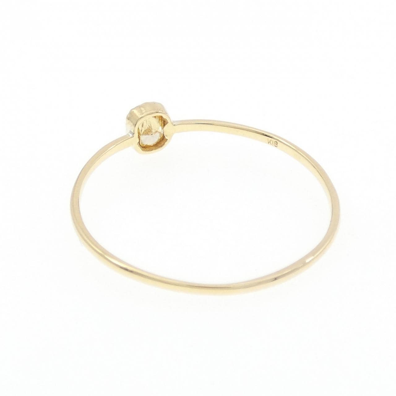 K18YG ダイヤモンド リング 0.15CT