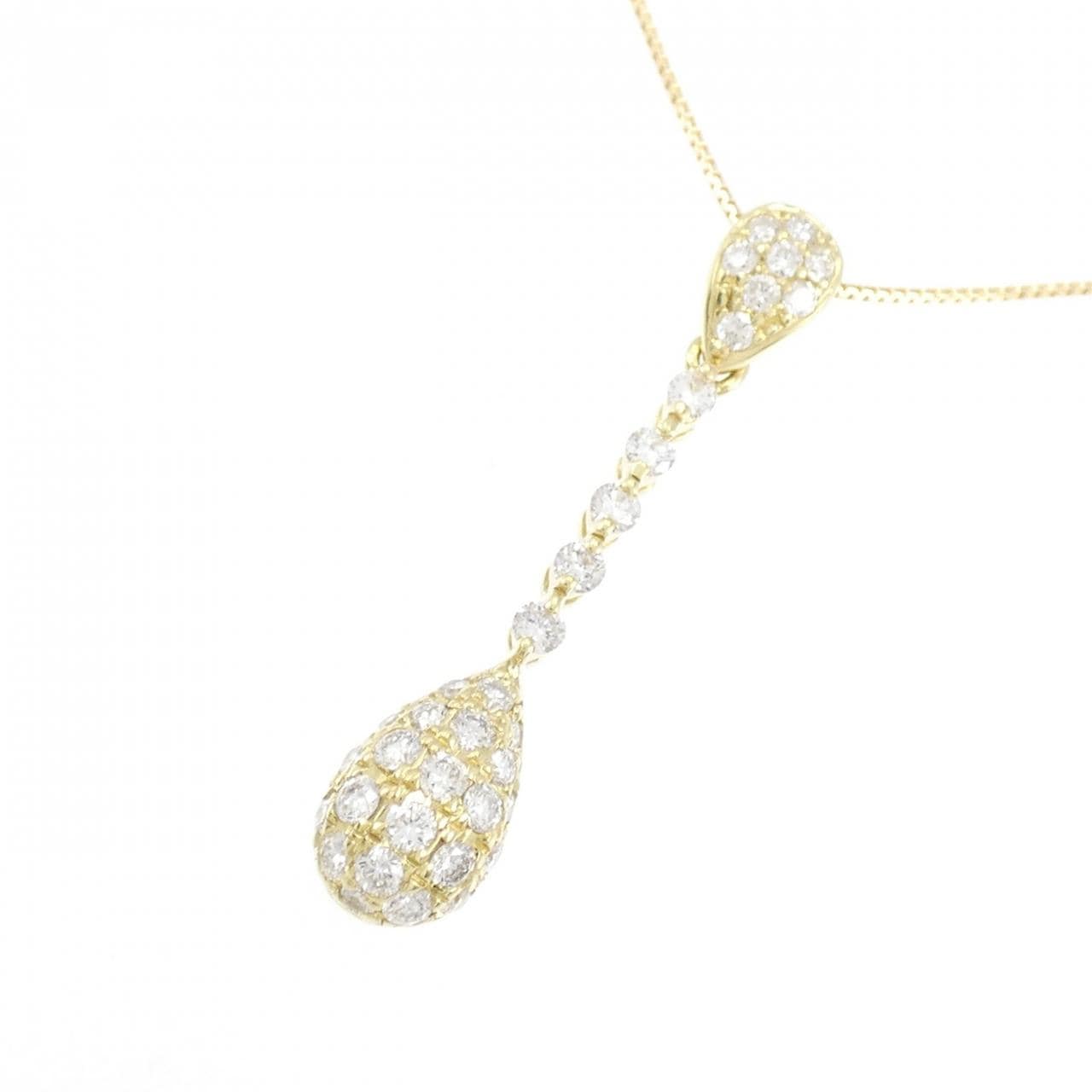 K18YG ダイヤモンド ネックレス 0.51CT