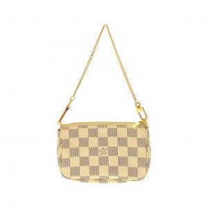 ルイヴィトン ダミエ アズール ミニ ポシェット アクセソワール N58010 アクセサリーポーチ