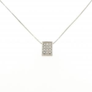 PT900/PT850 ダイヤモンド ネックレス 0.15CT