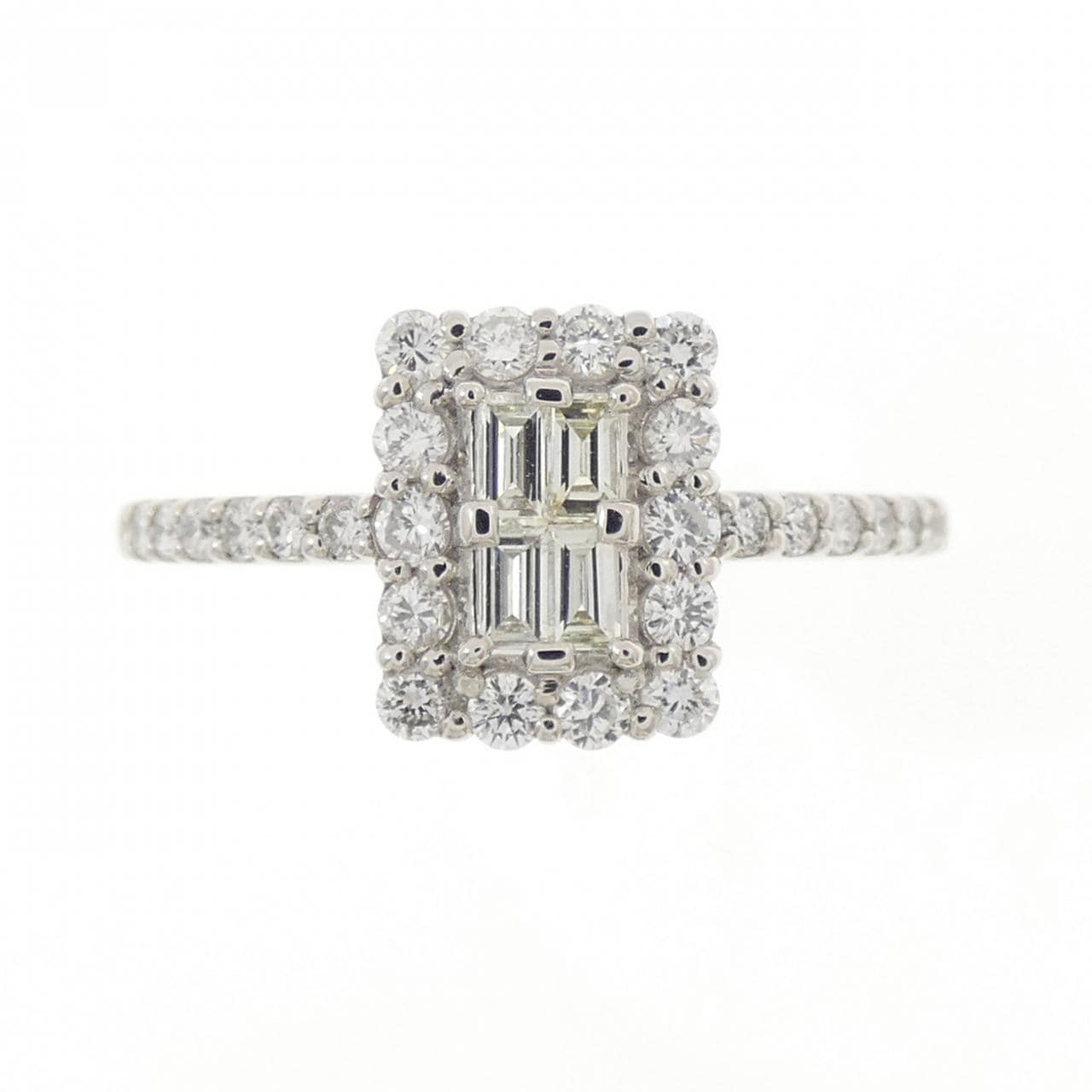【新品】PT900 ダイヤモンド リング 0.50CT
