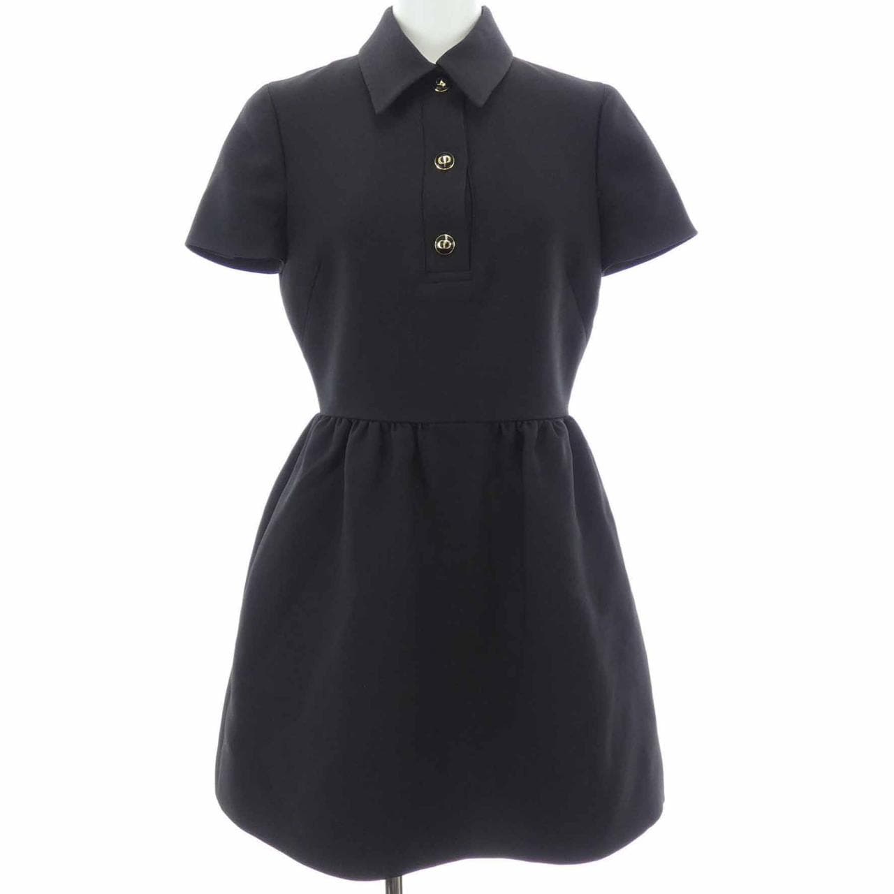 クリスチャンディオール CHRISTIAN DIOR CDボタン 111R07A1166 ワンピース