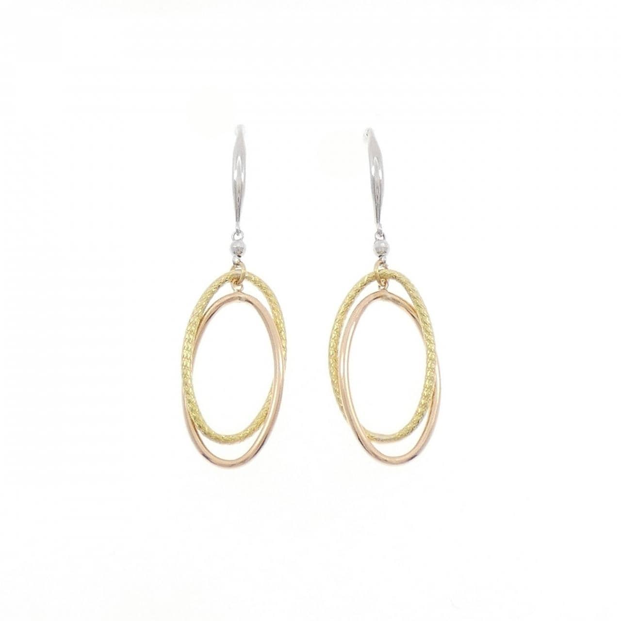K18YG/K14WG/K18PG ピアス