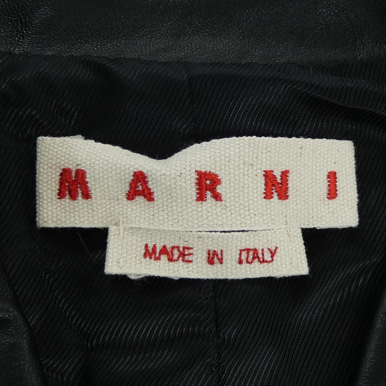 マルニ MARNI GIMX0202U2 レザージャケット