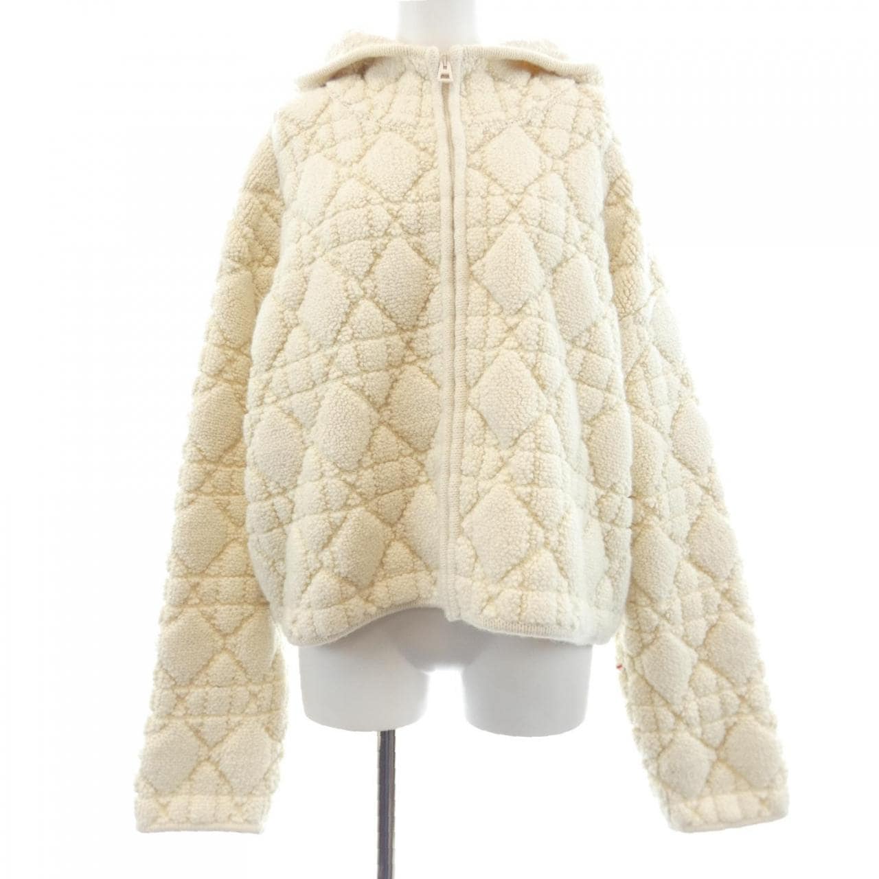 クリスチャンディオール CHRISTIAN DIOR カナージュ ウール & カシミヤ ブレンド 514G08A3400 ジャケット