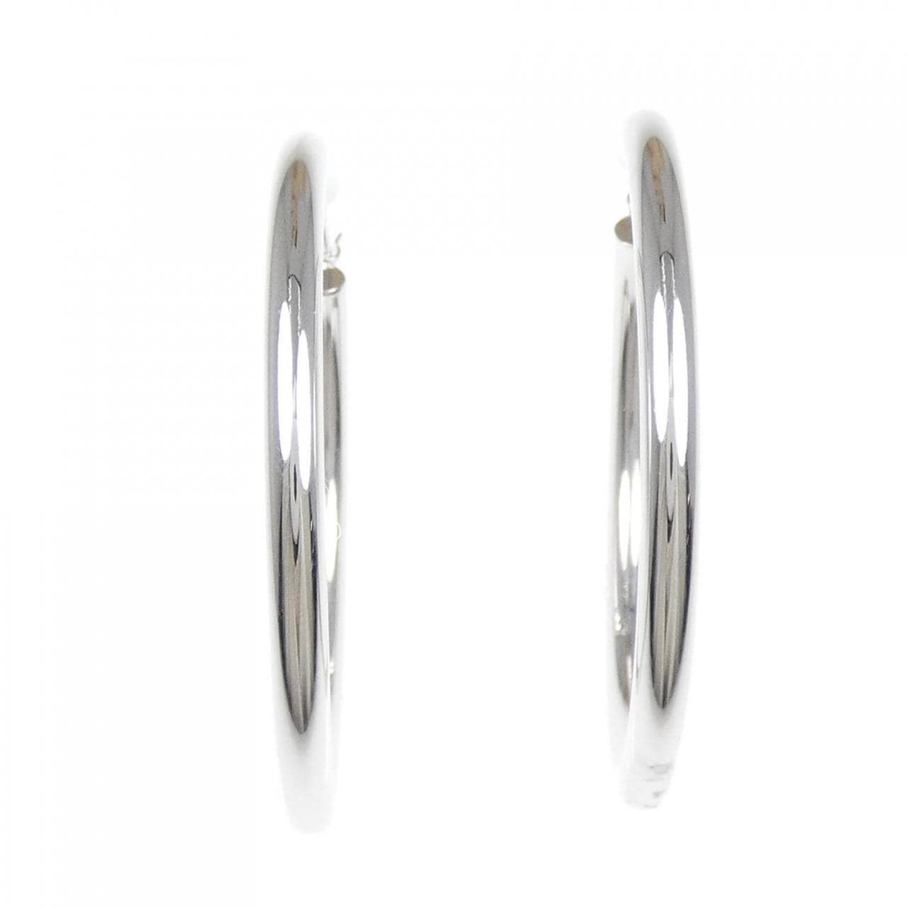 K14WG hoop earrings