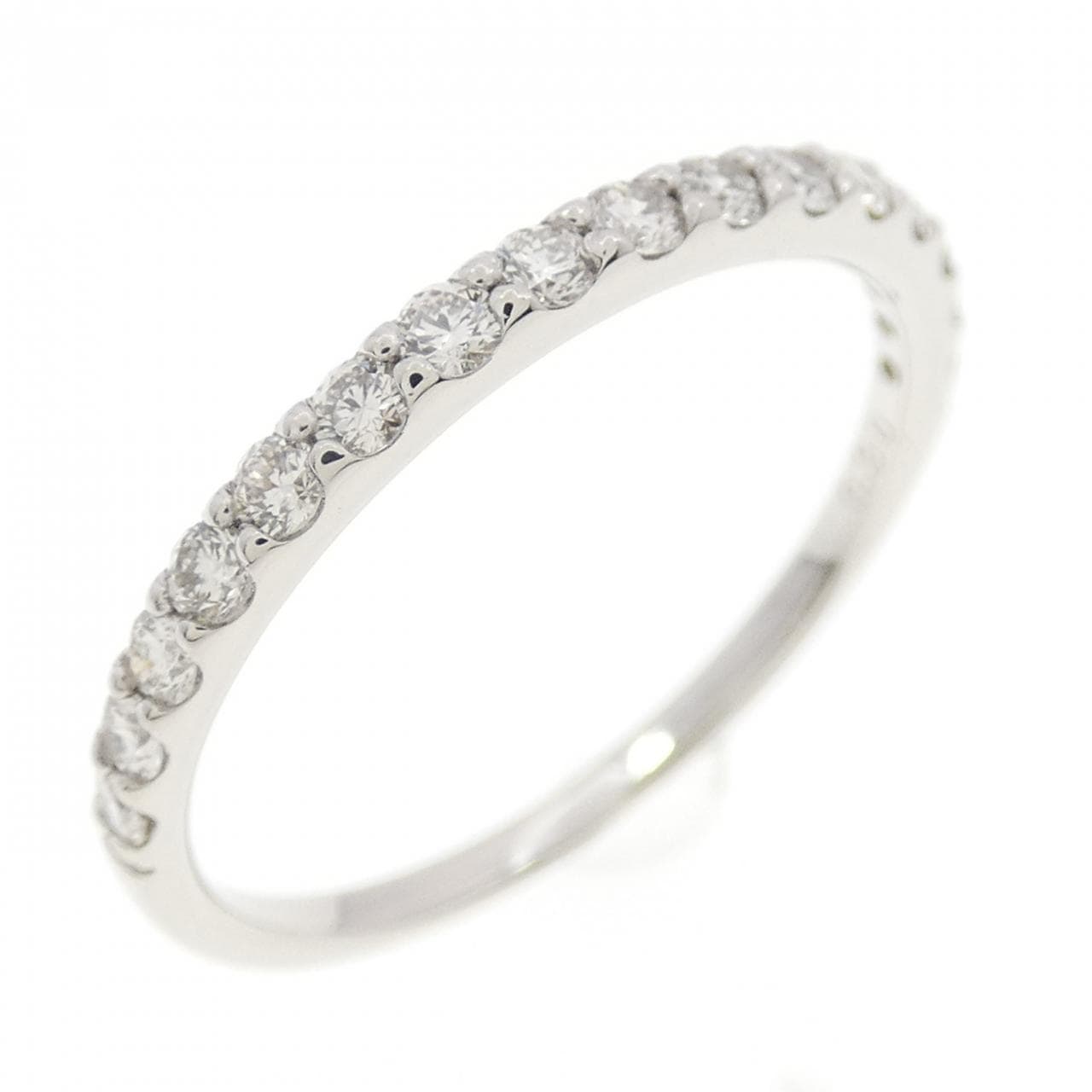 PT900 ハーフエタニティ ダイヤモンド リング 0.30CT