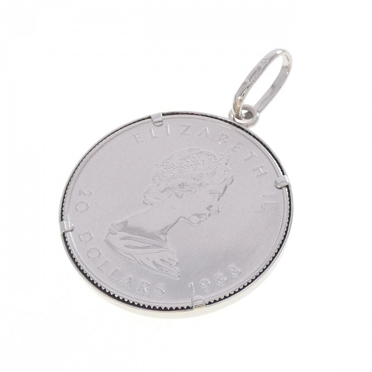 PT900 (frame) coin pendant