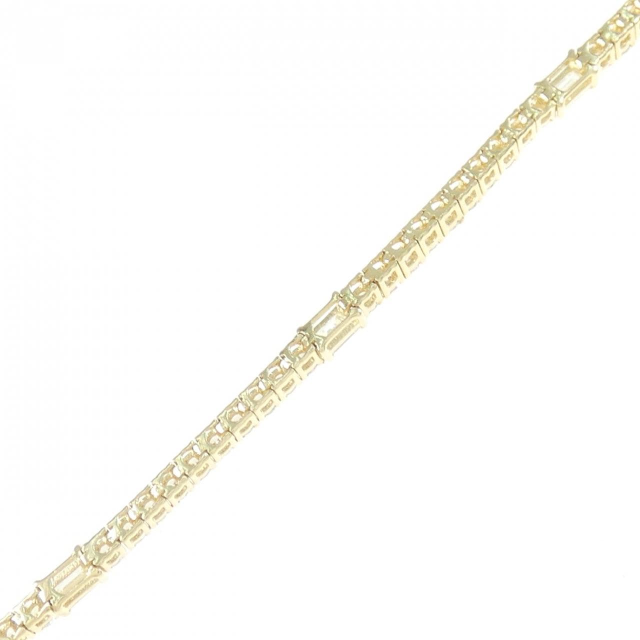 【新品】K18YG ダイヤモンド ブレスレット 2.00CT