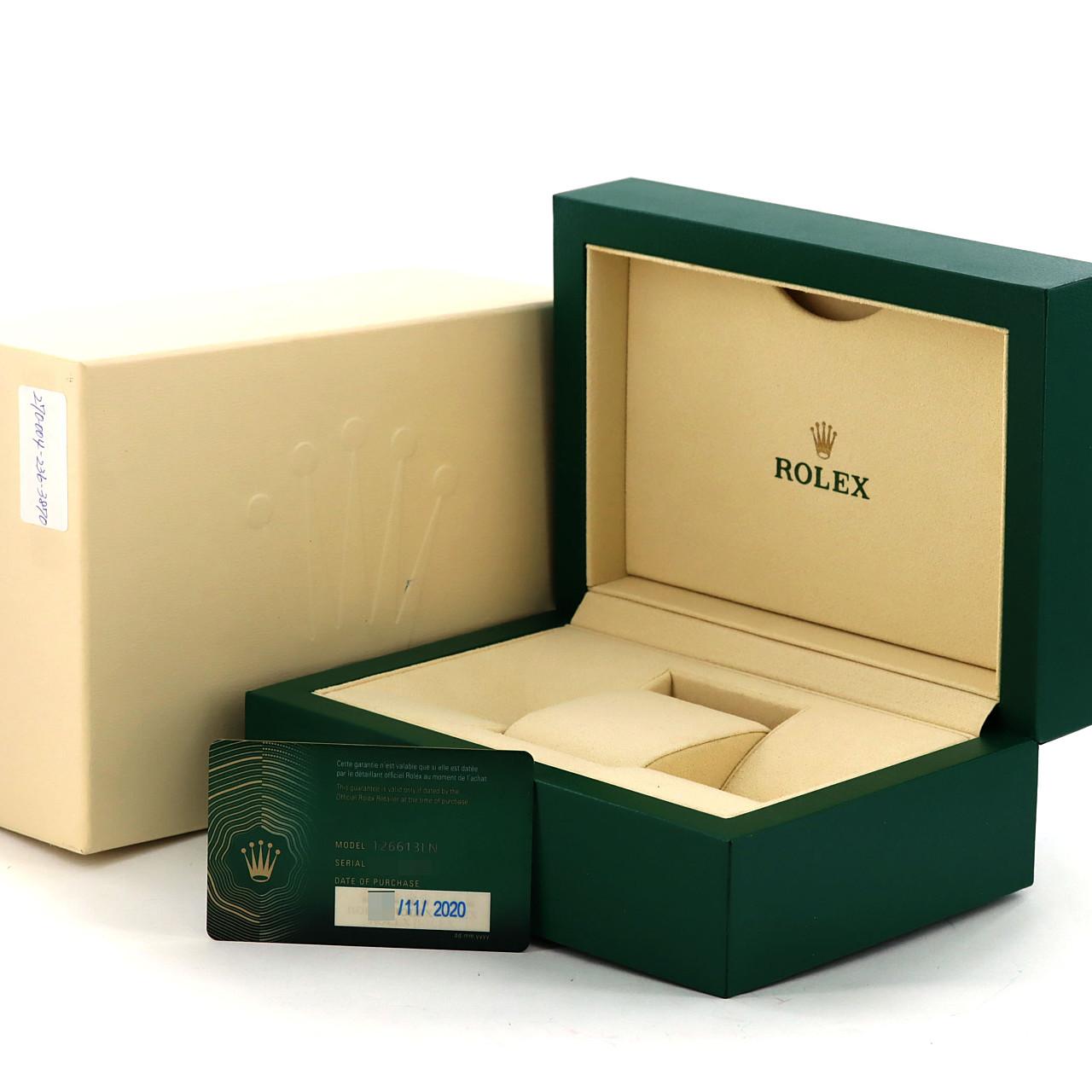 ロレックス サブマリーナーデイト 126613LN SSxYG 自動巻 ランダム番