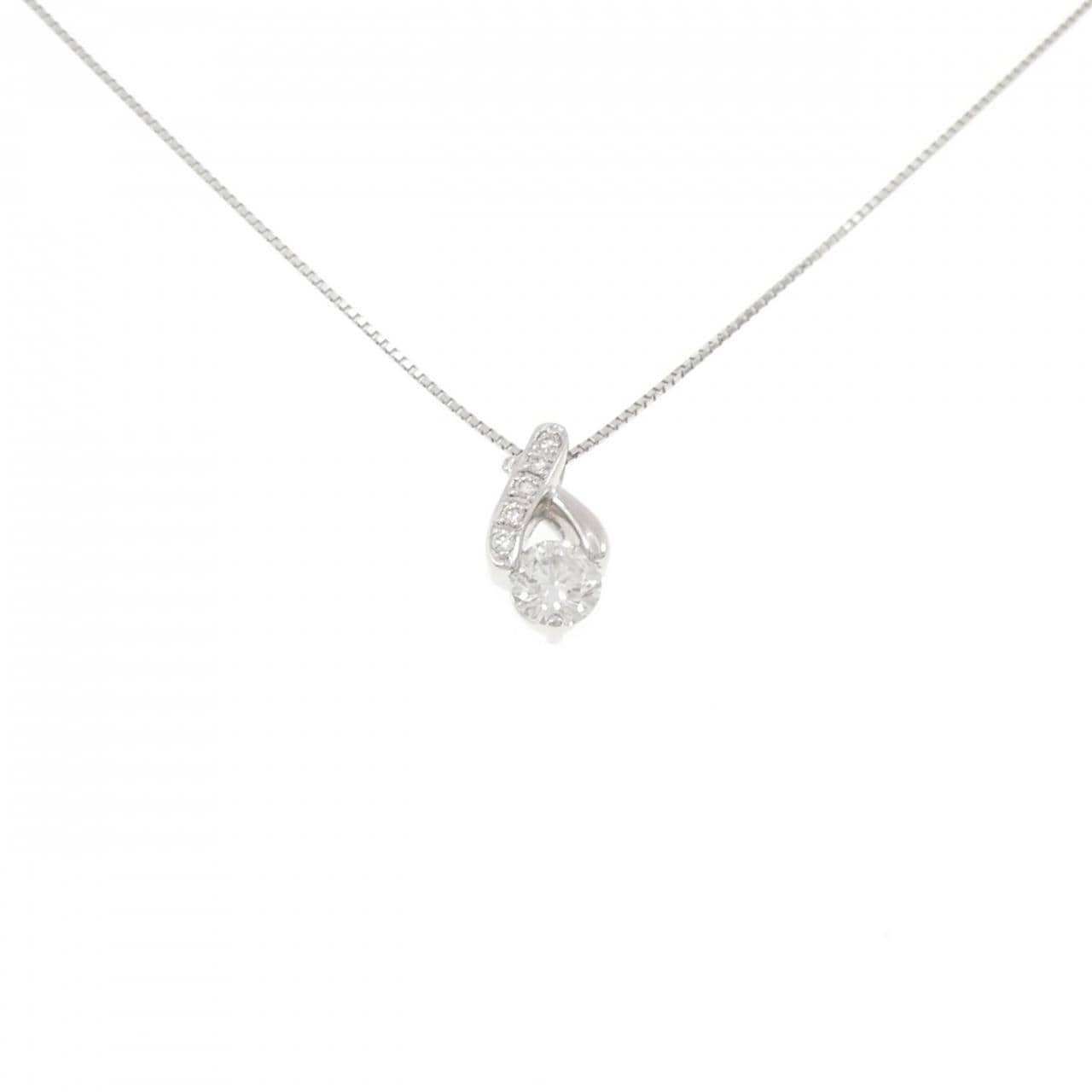 PT900/PT850 ダイヤモンド ネックレス 0.558CT