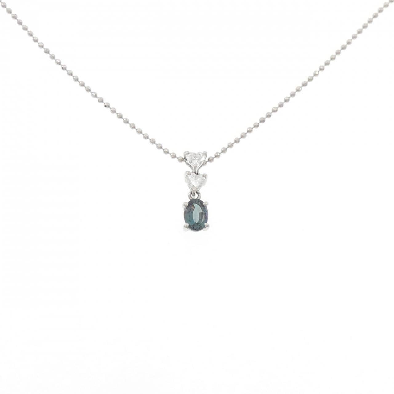 PT/PT850 アレキサンドライト ネックレス 0.368CT