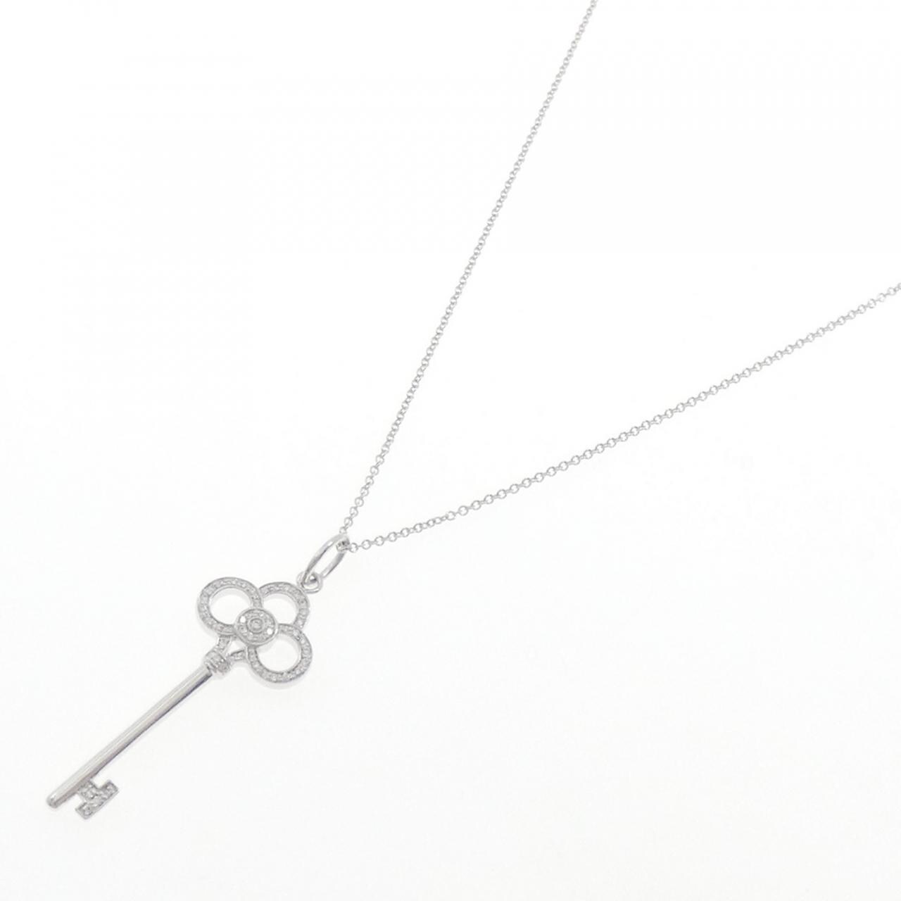 ティファニー クラウン キー ネックレス