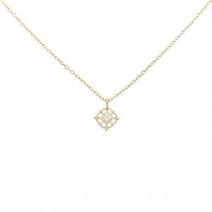 アガット ダイヤモンド ネックレス 0.05CT