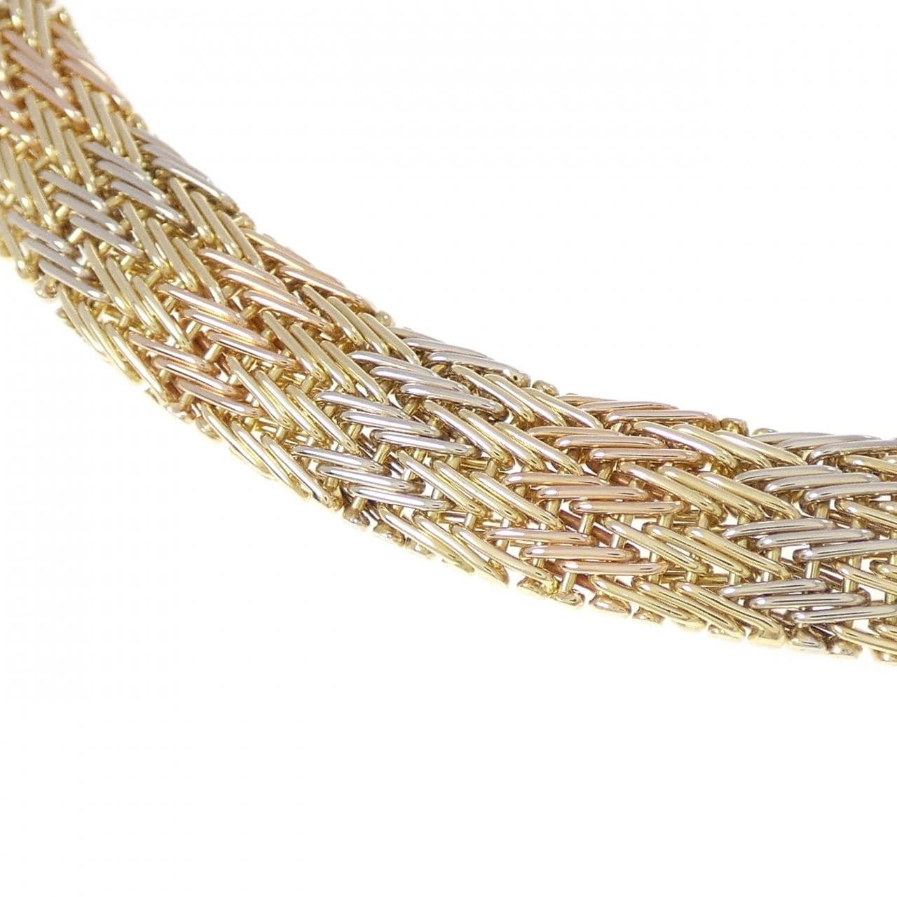 750スリーカラー ネックレス