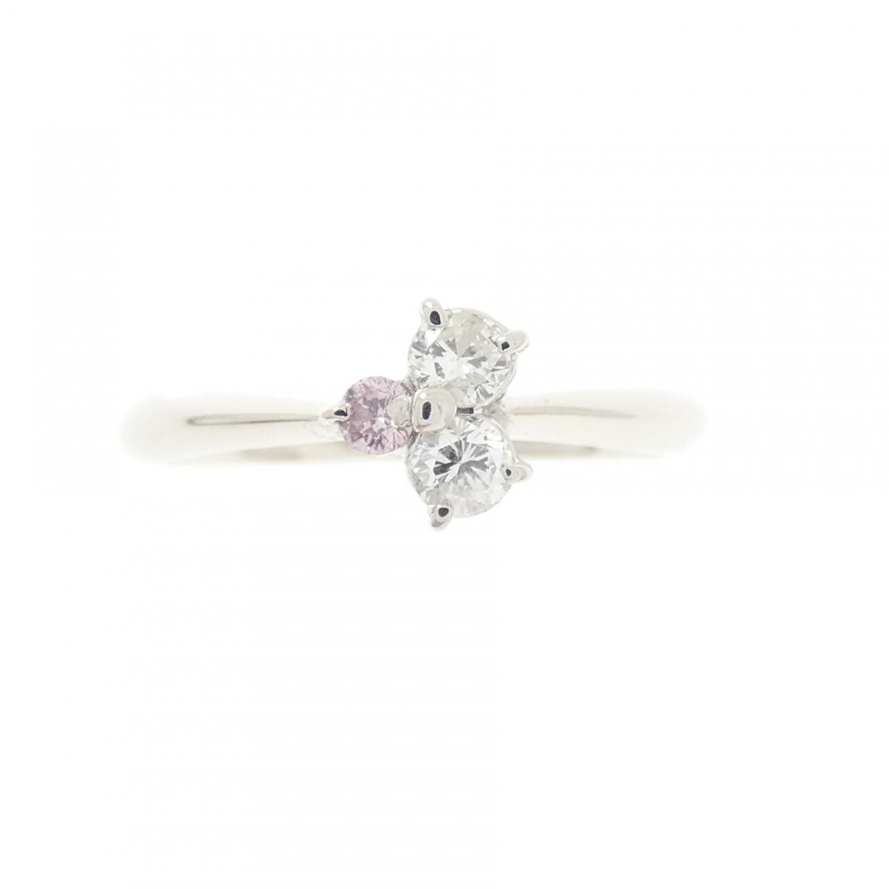 PT900 ダイヤモンド リング 0.18CT