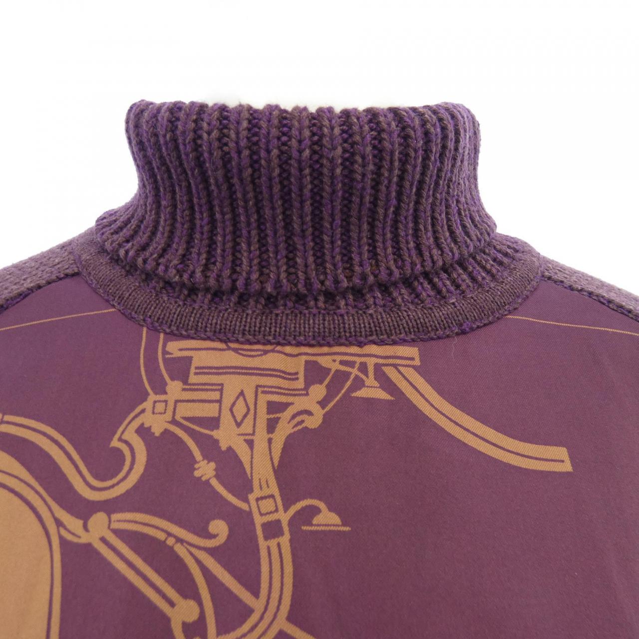 【ヴィンテージ】エルメス HERMES EX-LIBRIS ツイルレーヌ. ニット