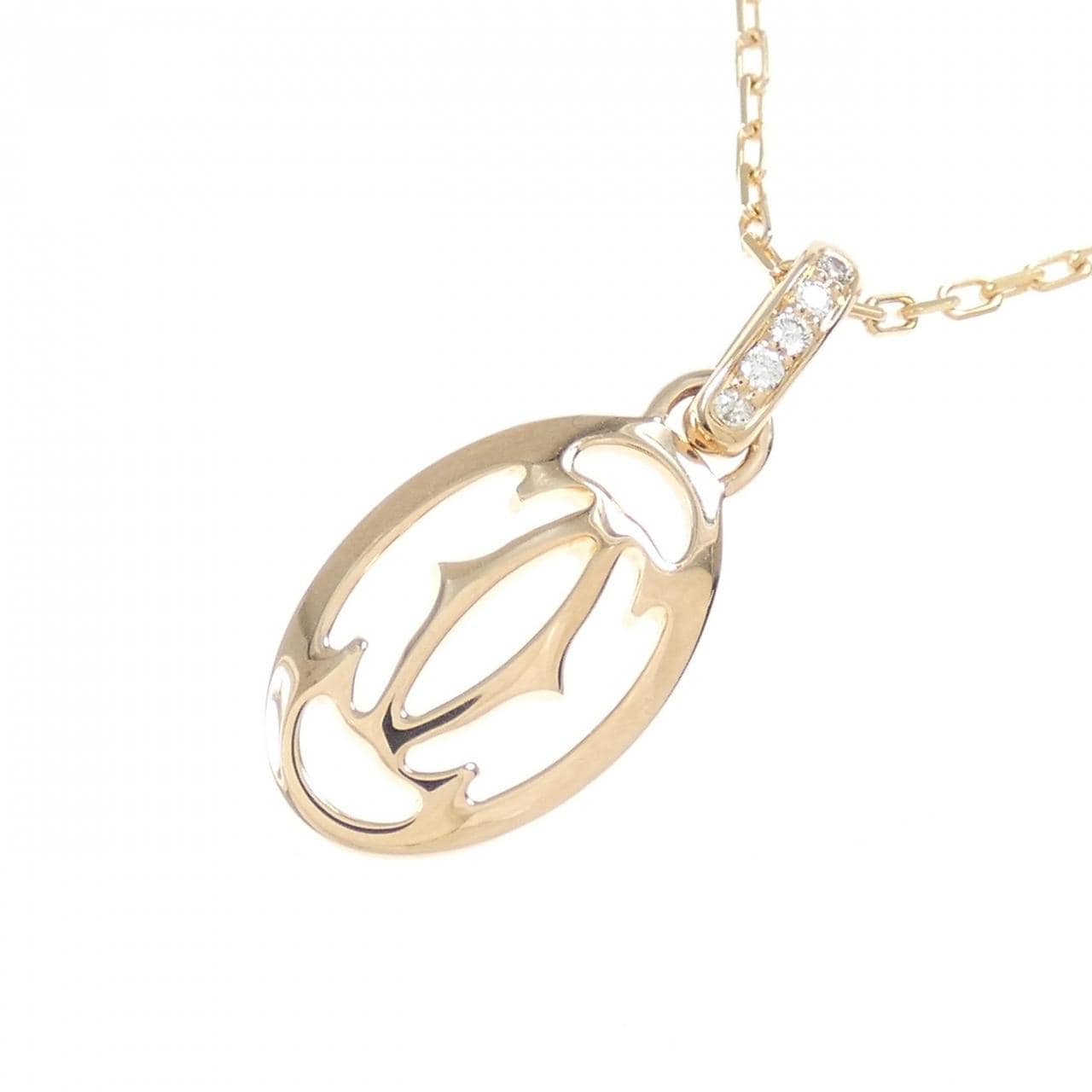 Cartier logo necklace