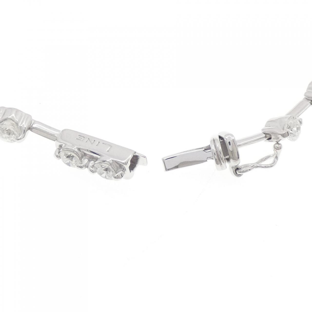 LINE ダイヤモンド ブレスレット 2.50CT