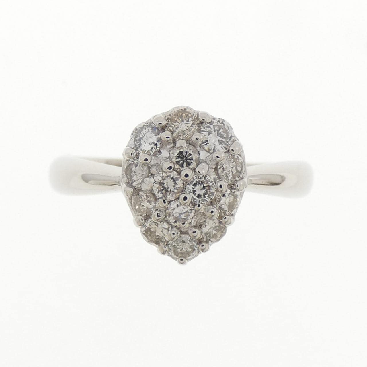 PT900 パヴェ ダイヤモンド リング 0.50CT
