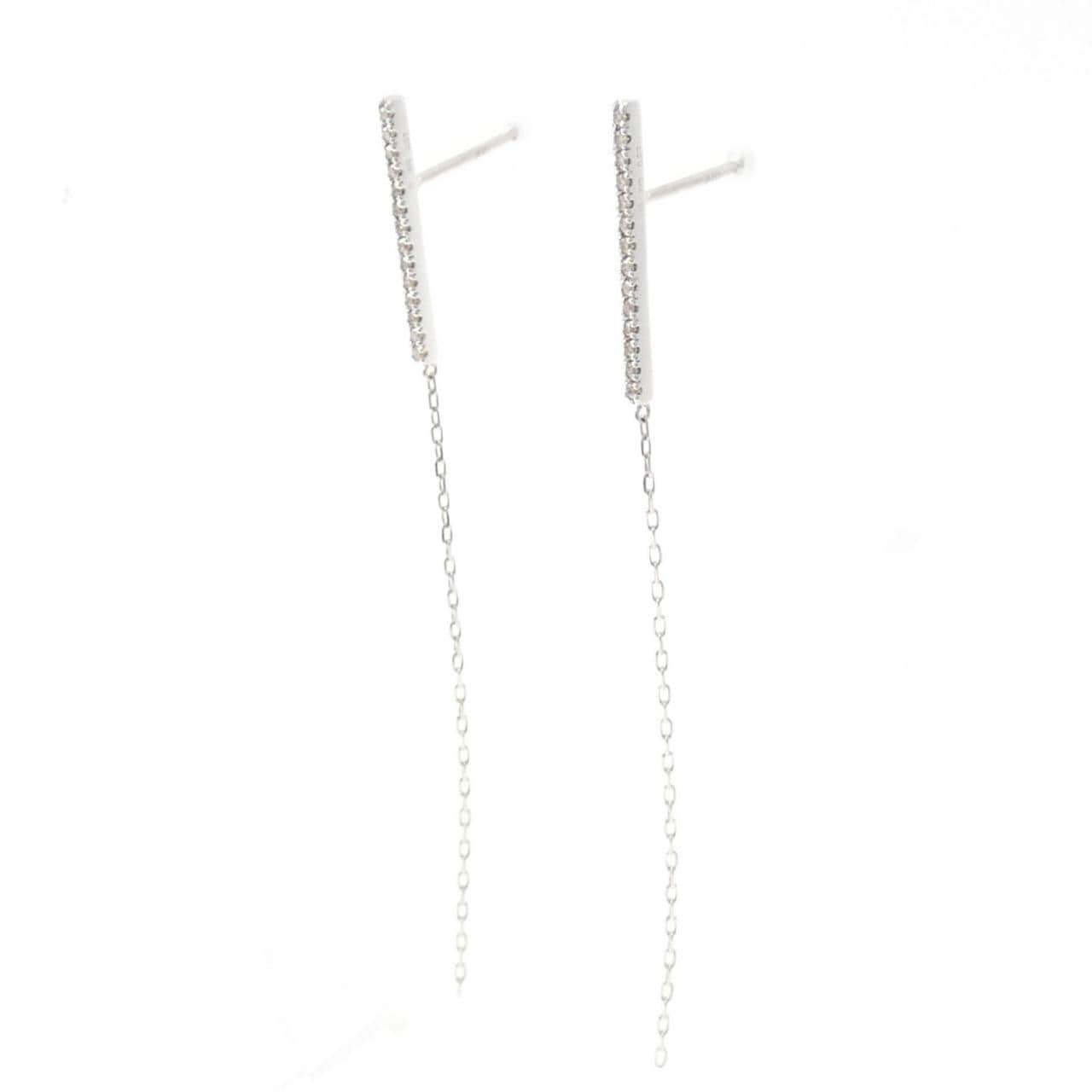 ヒロタカ ダイヤモンド ピアス 0.14CT