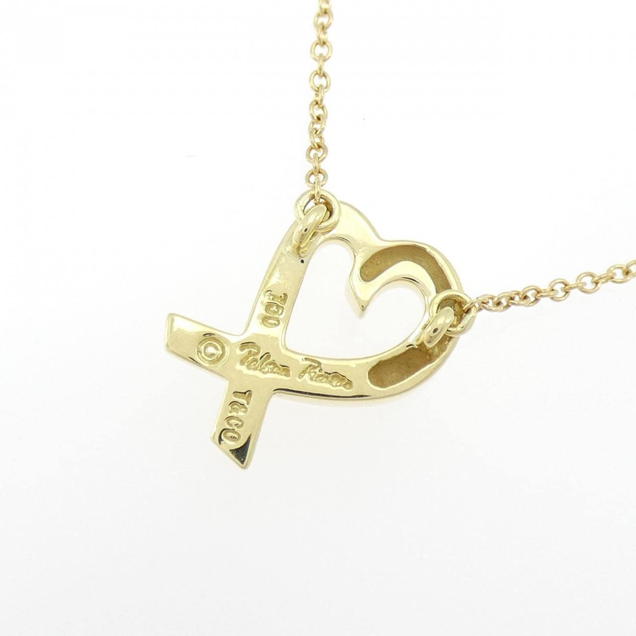 ティファニー ラビングハート ネックレス