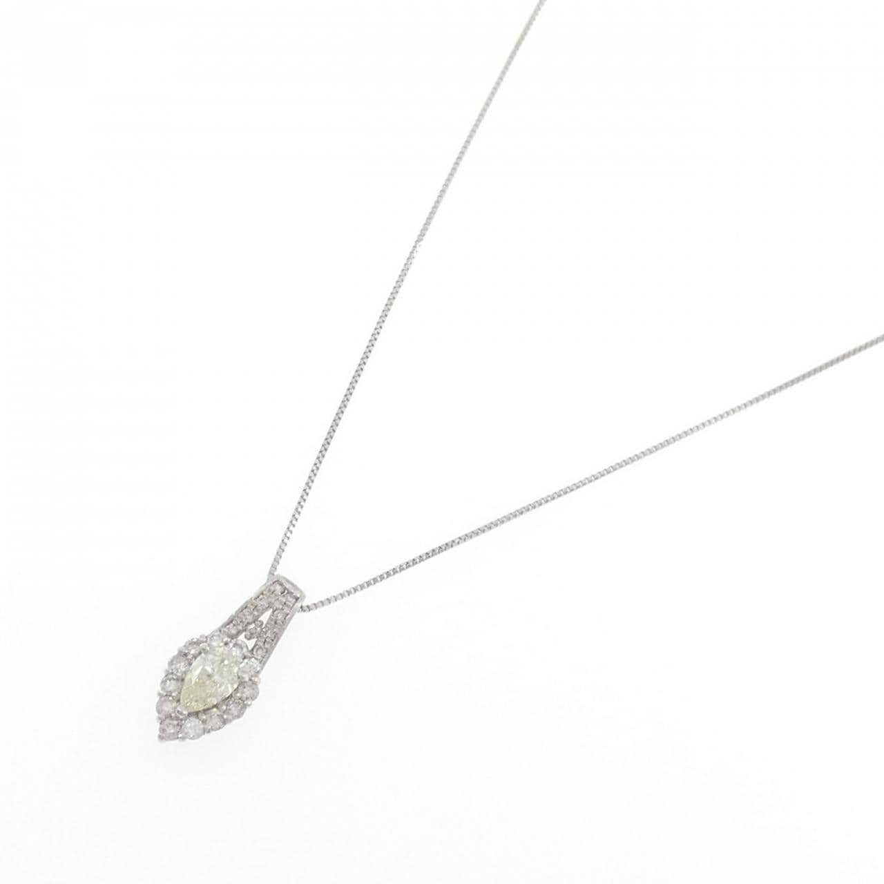 PT900/PT850 ダイヤモンド ネックレス 0.295CT