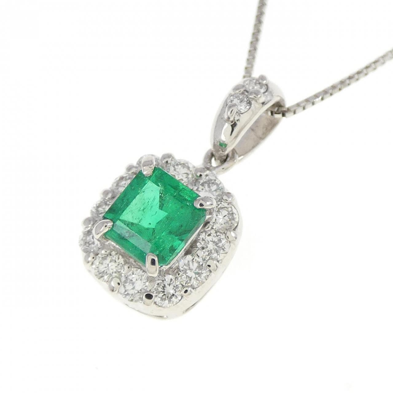 PT Emerald Necklace 0.48CT