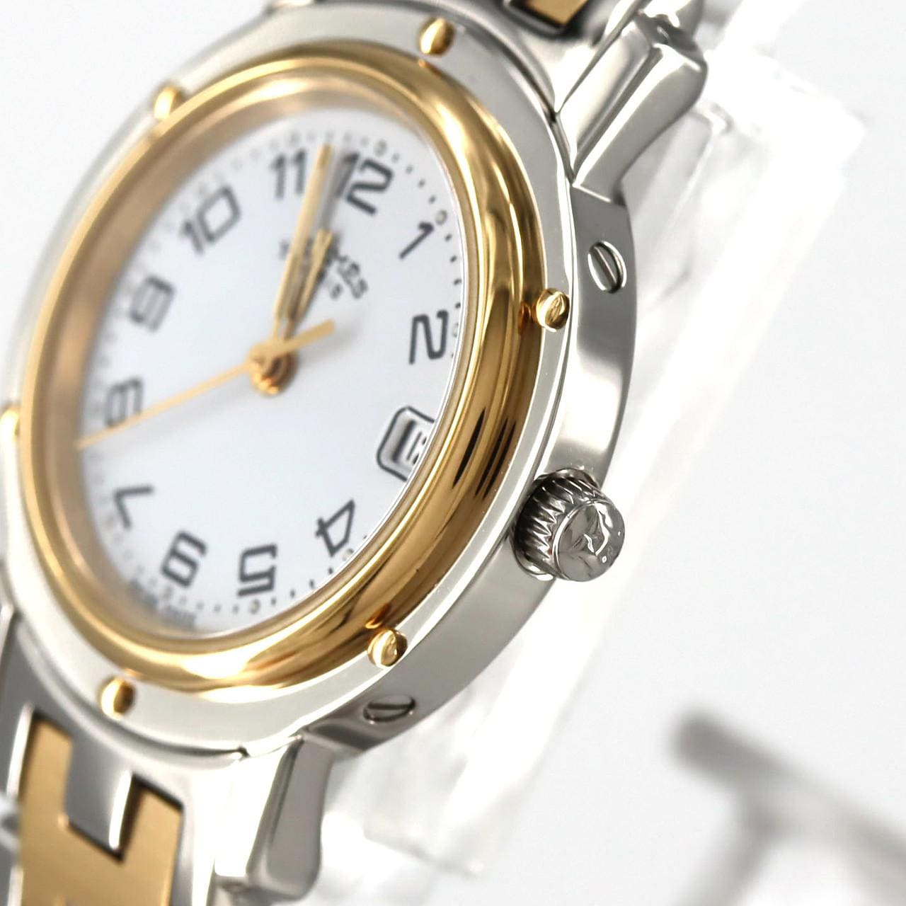 エルメス クリッパー コンビ CL4.220 SSxGP クォーツ