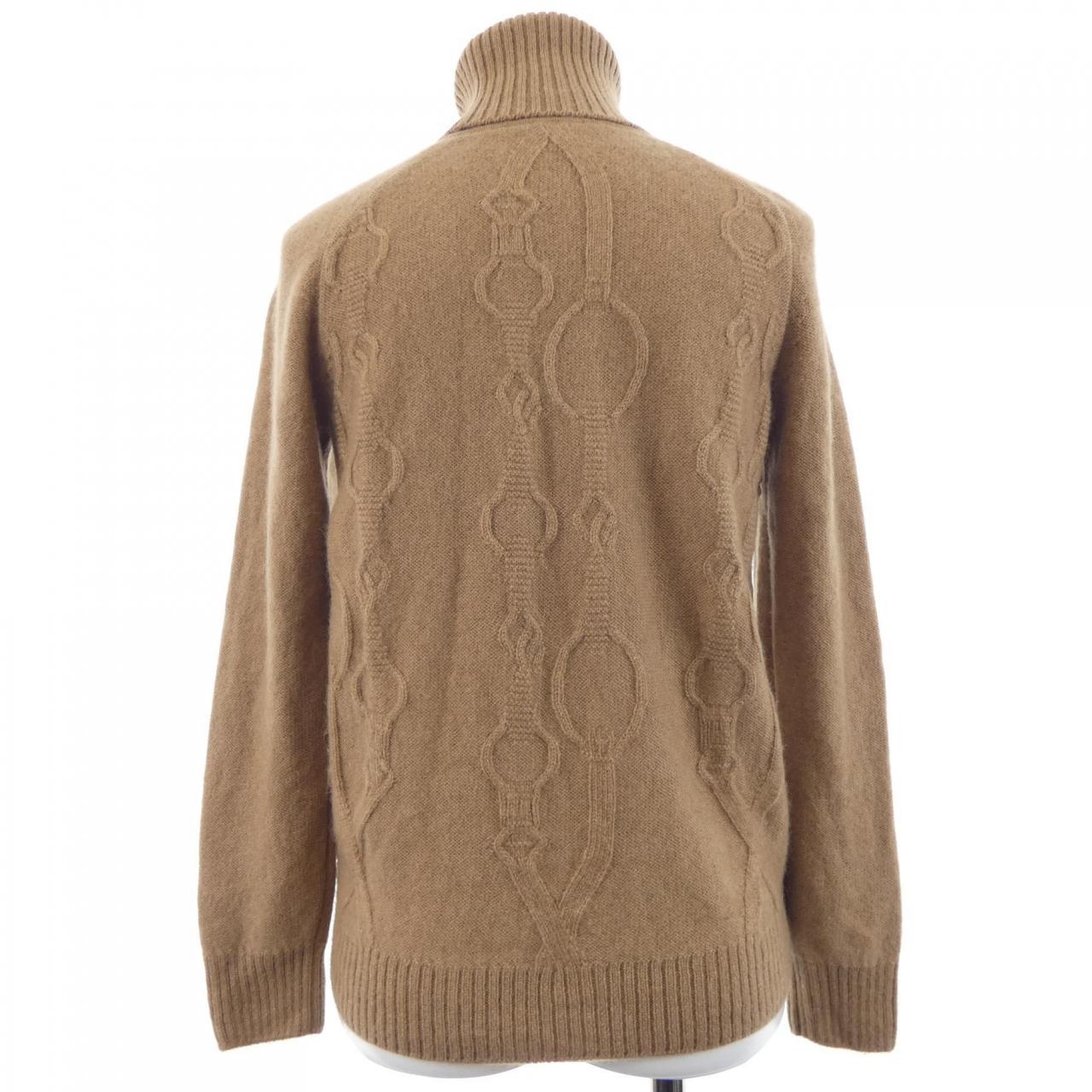 エルメス HERMES TETES DE CHEVAUX CORNES D'ATTELLES 57-7756 ツイルレーヌ ニット
