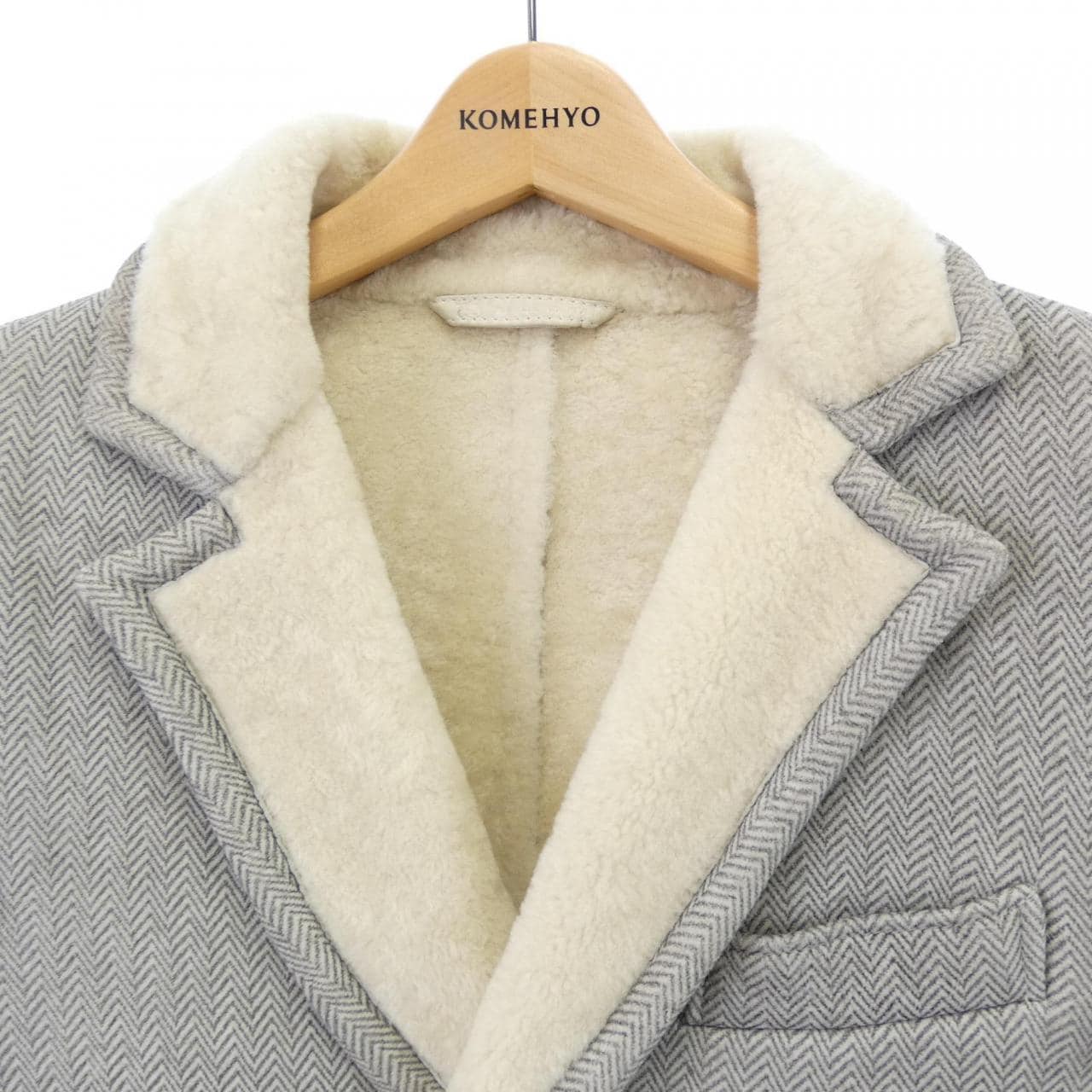 ENZO LEATHER ムートンジャケット