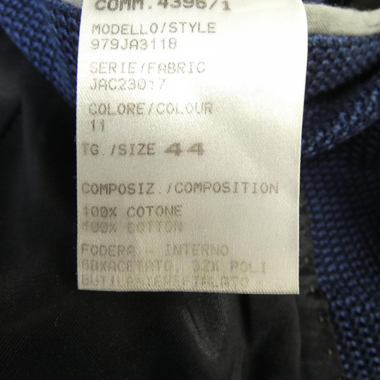 イレブンティ ELEVENTY 979JA3118 ジャケット