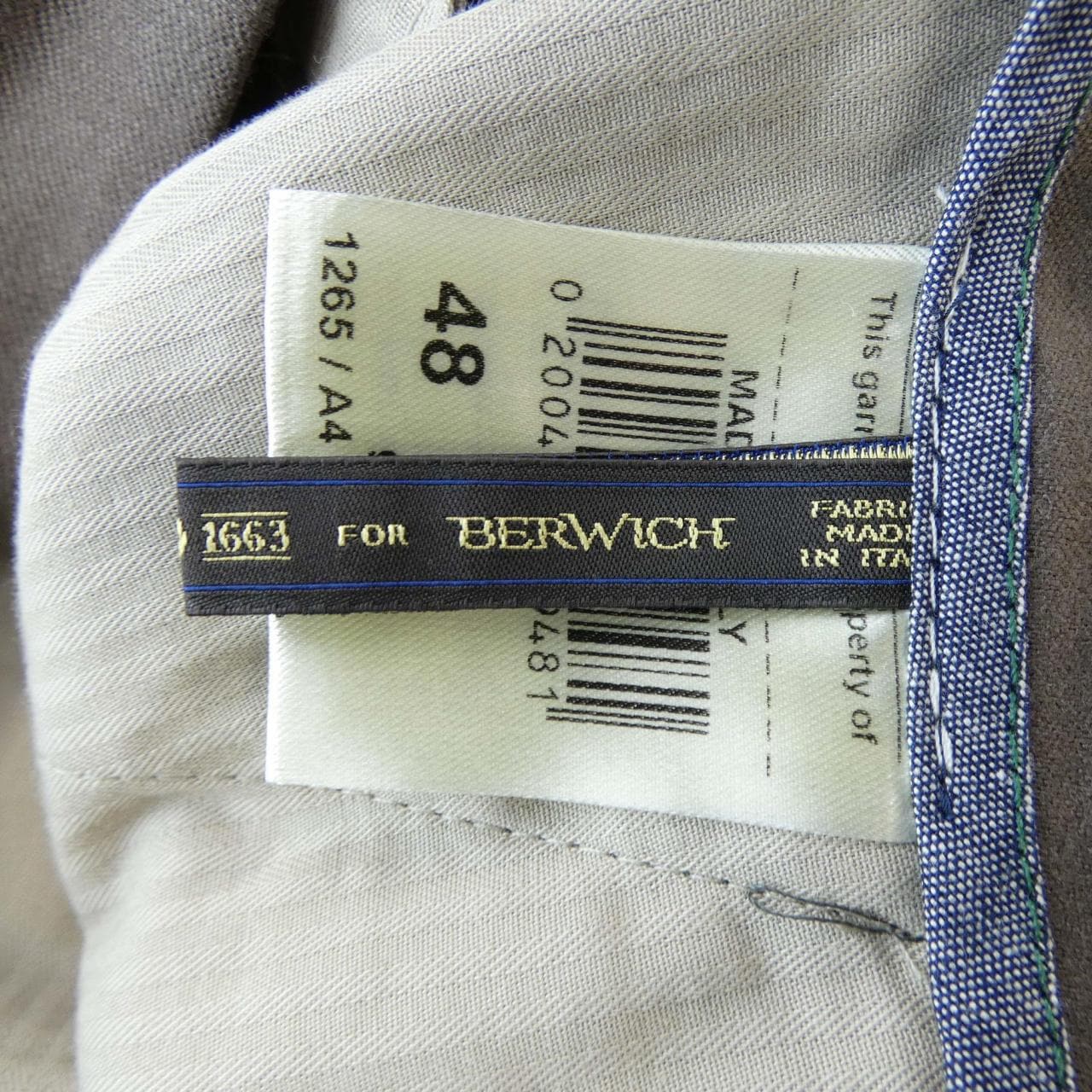 ベルウィッチ BERWICH sake 1P パンツ