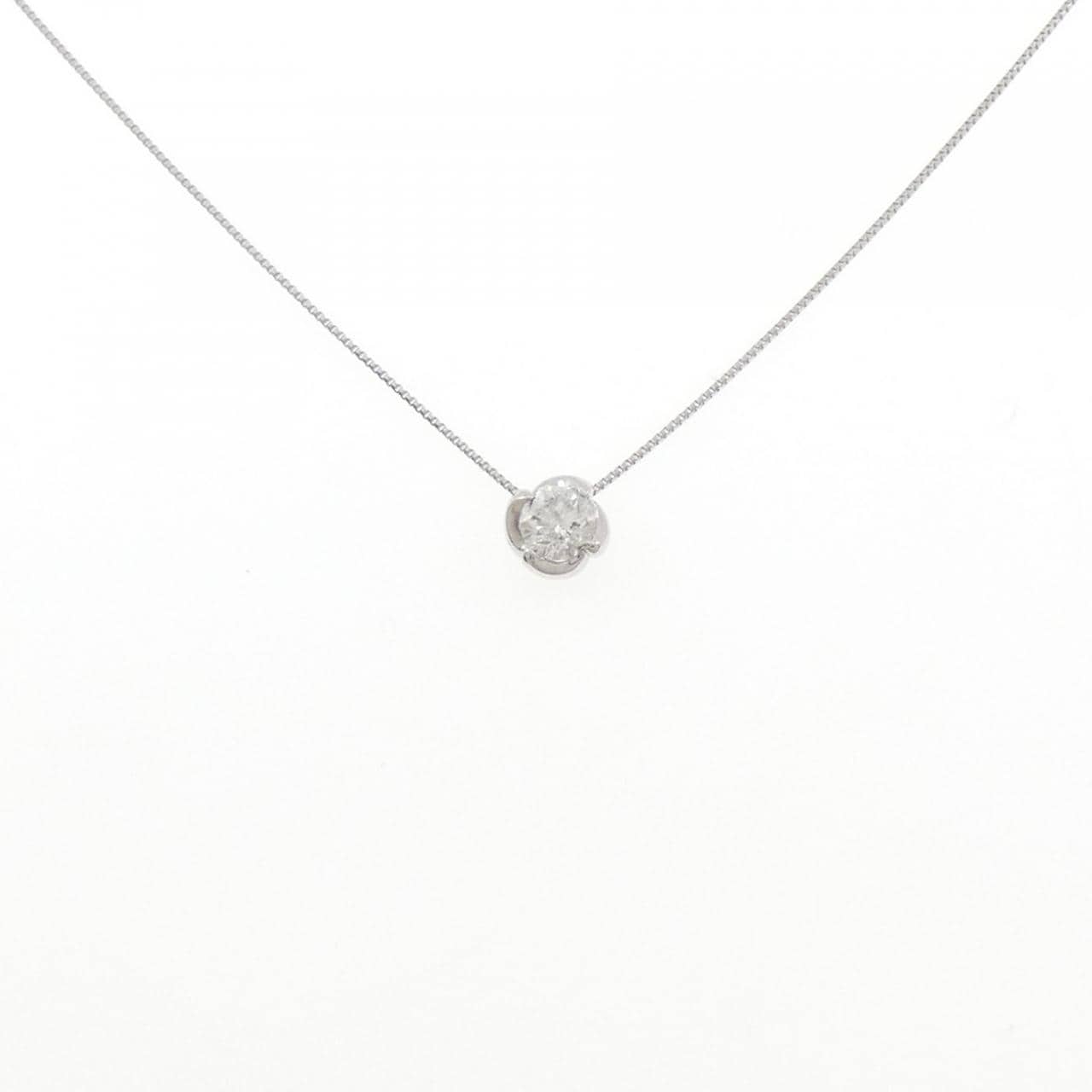 PT900/PT850 ダイヤモンド ネックレス 0.316CT