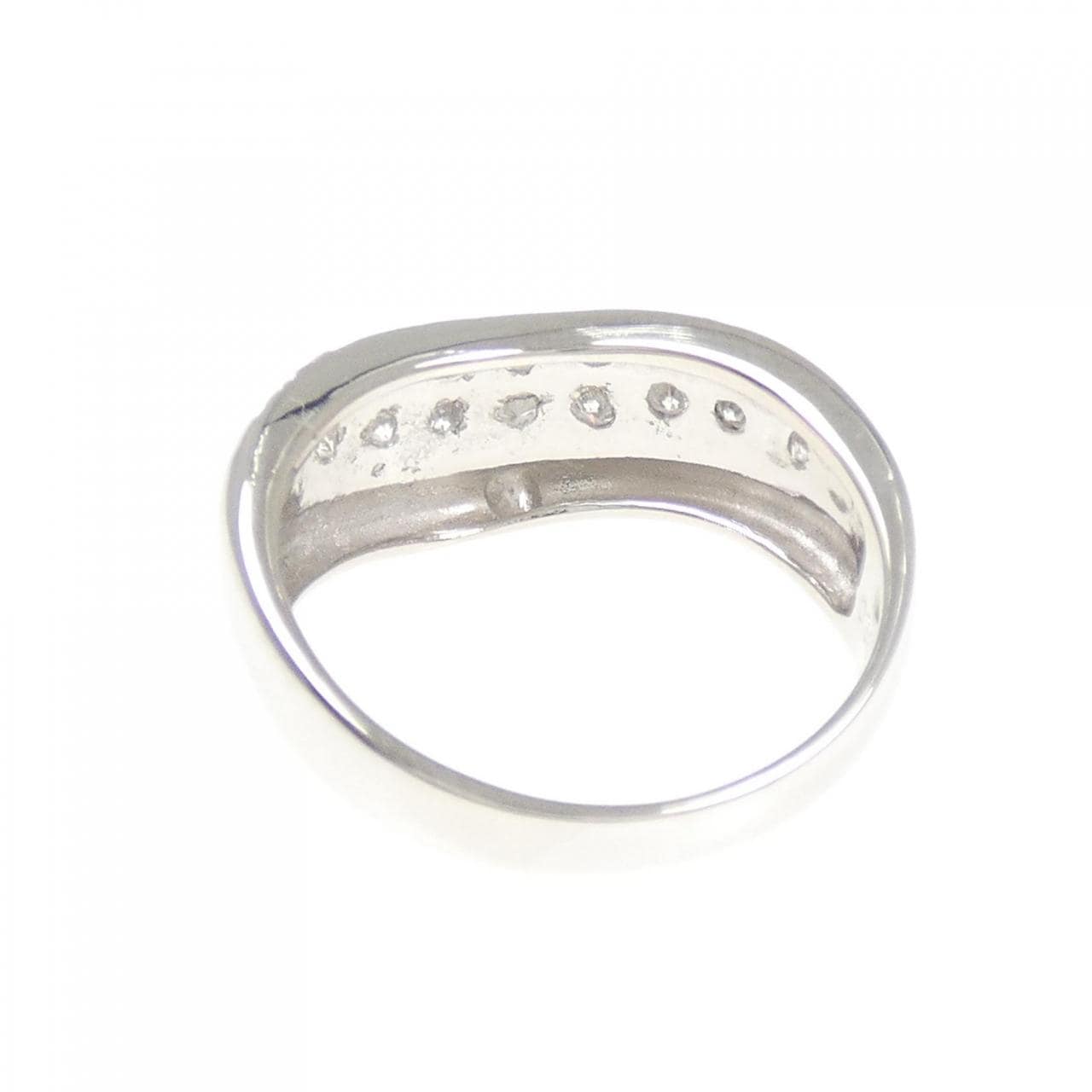 PT850钻石戒指，0.38克拉