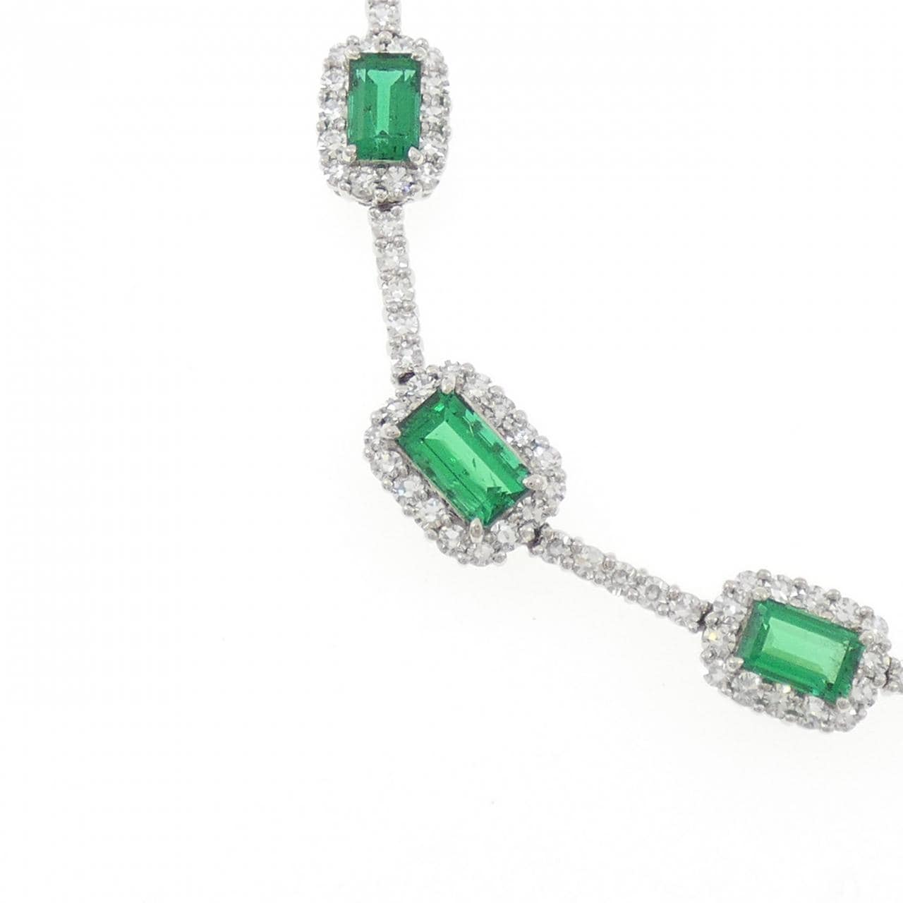 スワ エメラルド ネックレス 7.60CT