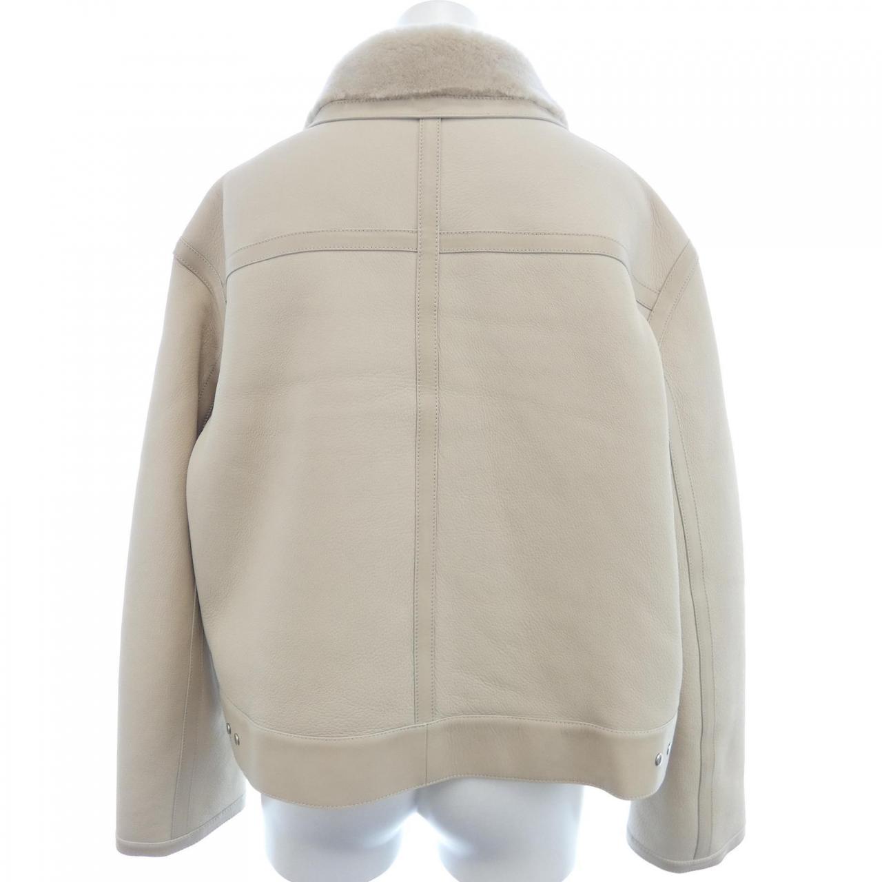 エルメス HERMES ムートンジャケット
