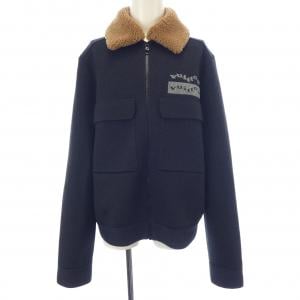 ルイヴィトン LOUIS VUITTON ニットブルゾンウィズシアリングカラー HON33WZLL ブルゾン