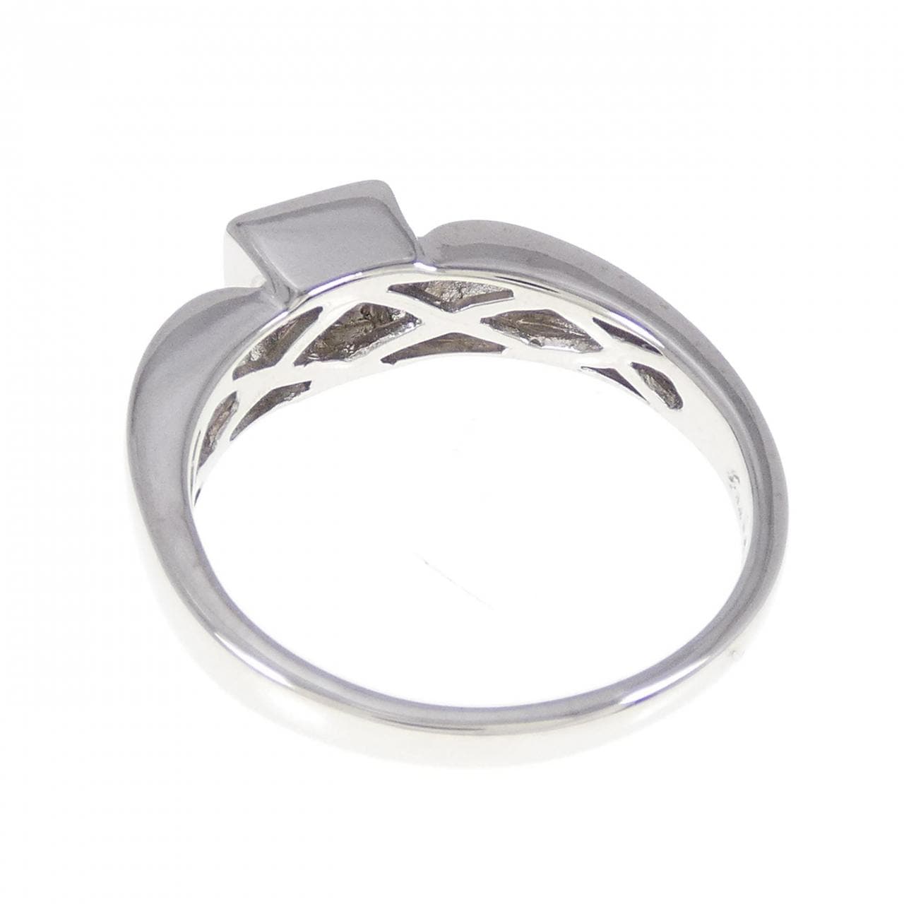 K18WG ダイヤモンド リング 0.40CT