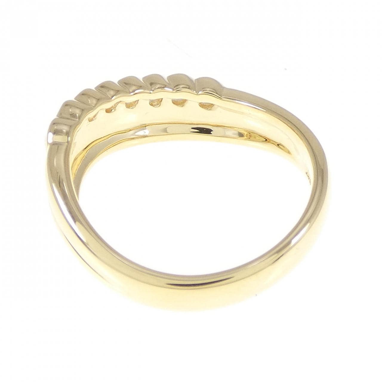 K18YG ダイヤモンド リング 0.27CT